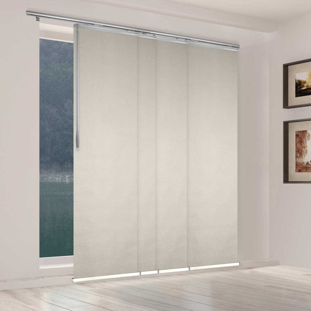 Stella 4-Panel Track Extendable Vertical Blinds 48-88"W