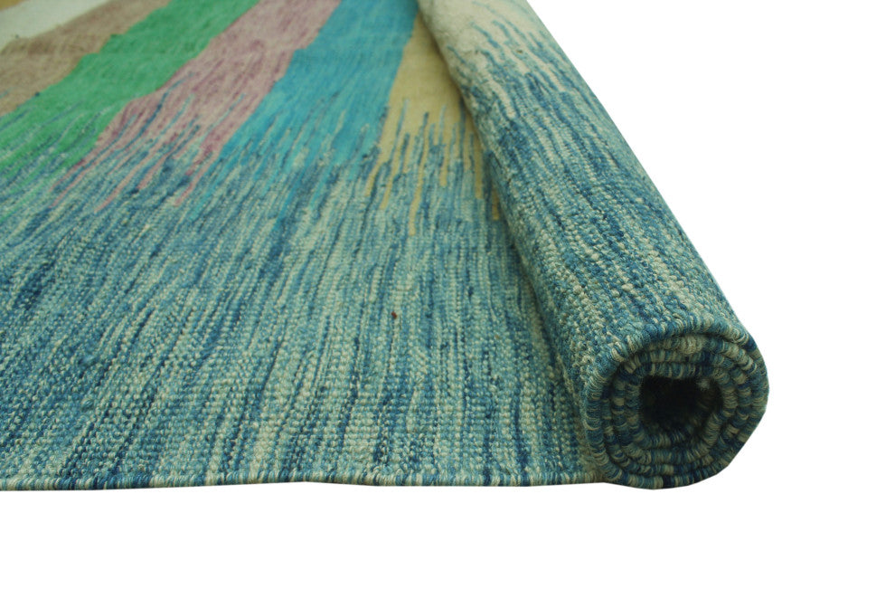 Winchester Kilim Saya Blue Rug