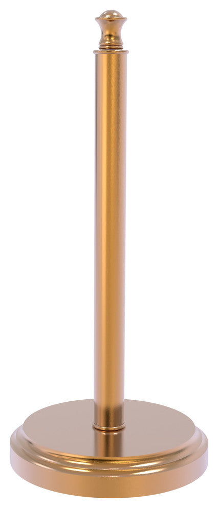 Carolina Counter Top Paper Towel Stand, Brushed Bronze