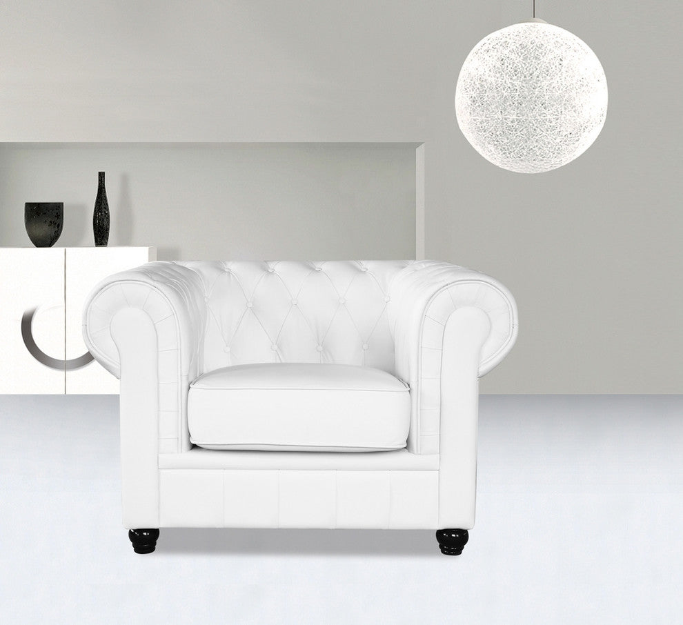 Modern Classics Chestfield Chair, White