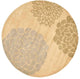 Safavieh Soho Soh211B Floral Rug, Beige/Multi, 6'0"x6'0" Round