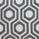 Ursae Traditional Gray and White Pillow Cover With Poly Insert