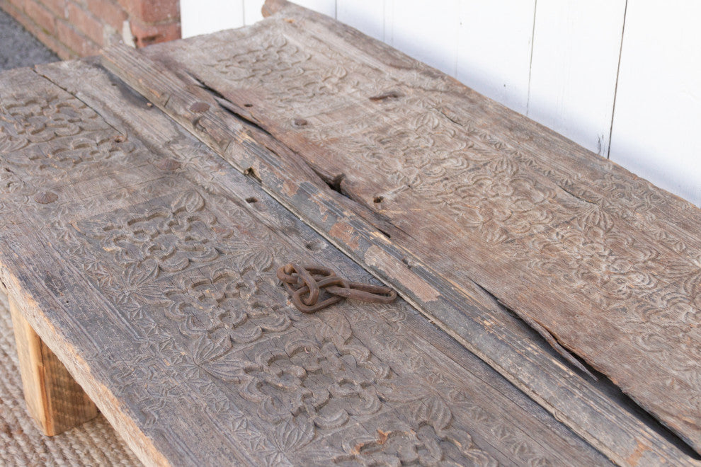 Rare Swat Valley Carved Coffee Table