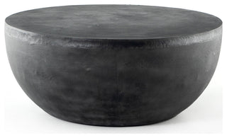 Basil Outdoor Coffee Table-Aged Grey