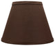 Fenchel Shades 6"x10"x8" Spider Attachment Empire Lamp Shade, Linen Coffee