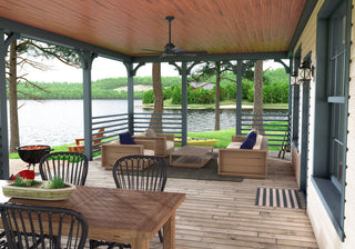 Hunter 52" Kennicott Matte Black Damp Rated Ceiling Fan and Wall Control