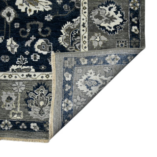 Nuit Arabe Lodi Area Rug, Blue, 8' x 10', Bordered