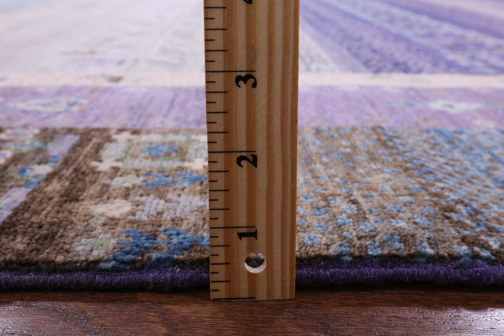 7' 10" X 9' 8" Tribal Persian Gabbeh Hand Knotted Wool Rug Q9968