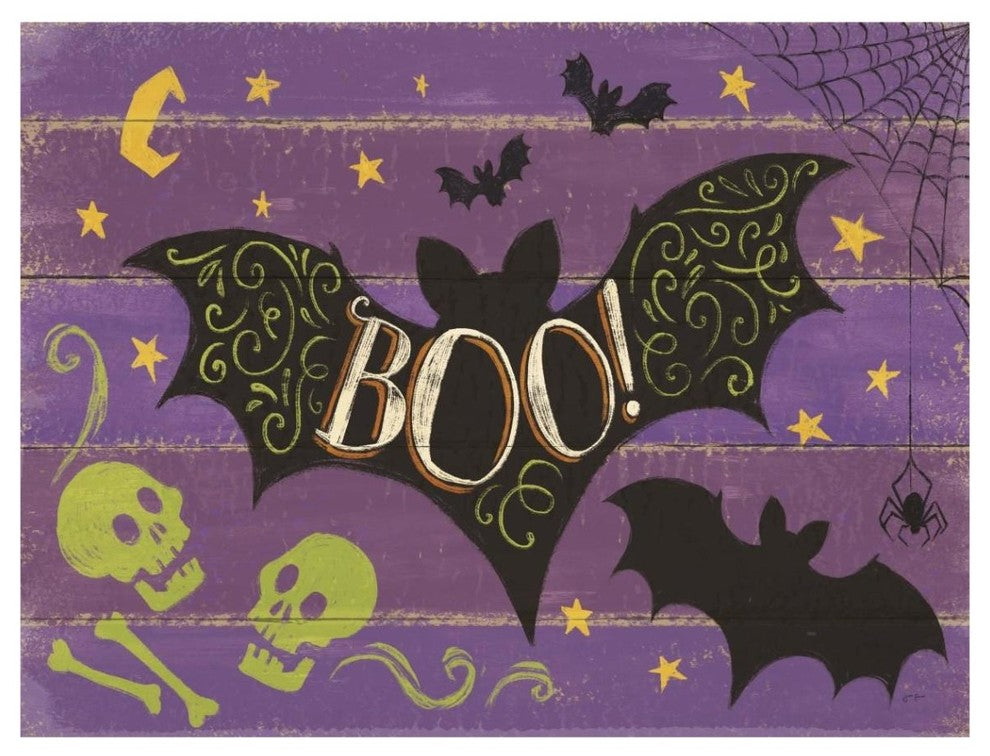 "Fright Night VI" Digital Paper Print by Janelle Penner, 42"x32"