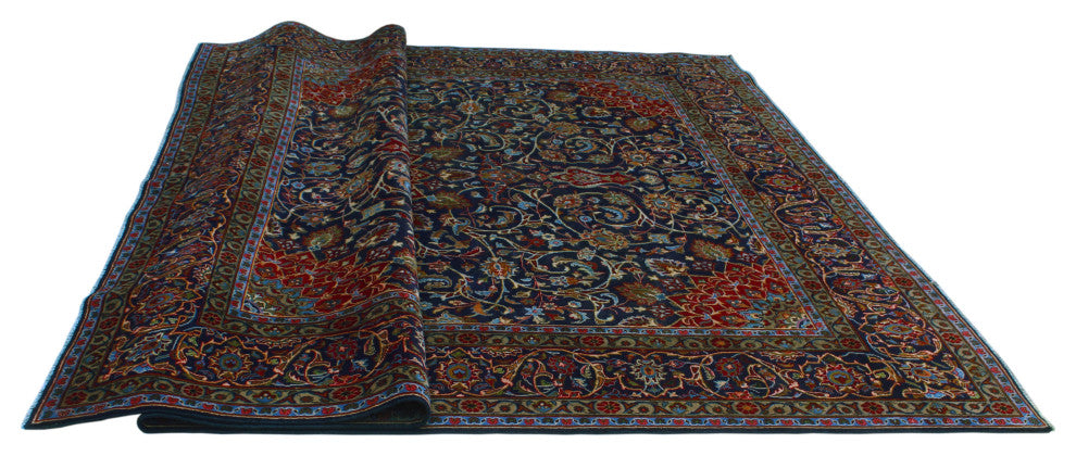 Fine Vintage Distressed Areli Red Rug