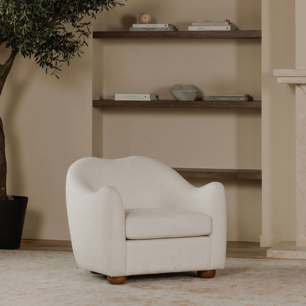 Bria Occasional Chair, White