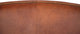 King Size Leather Headboard With Brass Nail Head, Tobacco, California King