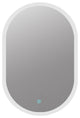 Dimmable 26"x18" LED Oval Frameless Wall-mounted Bathroom Backlit Mirror