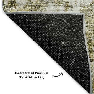 Premium Machine Washable Mayfield AMF651 Taupe 3' x 5' Rug