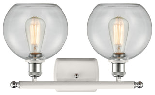 Innovations Lighting 516-2W-WPC-G122-8-LED 2 Light 16" Bath Vanity Light