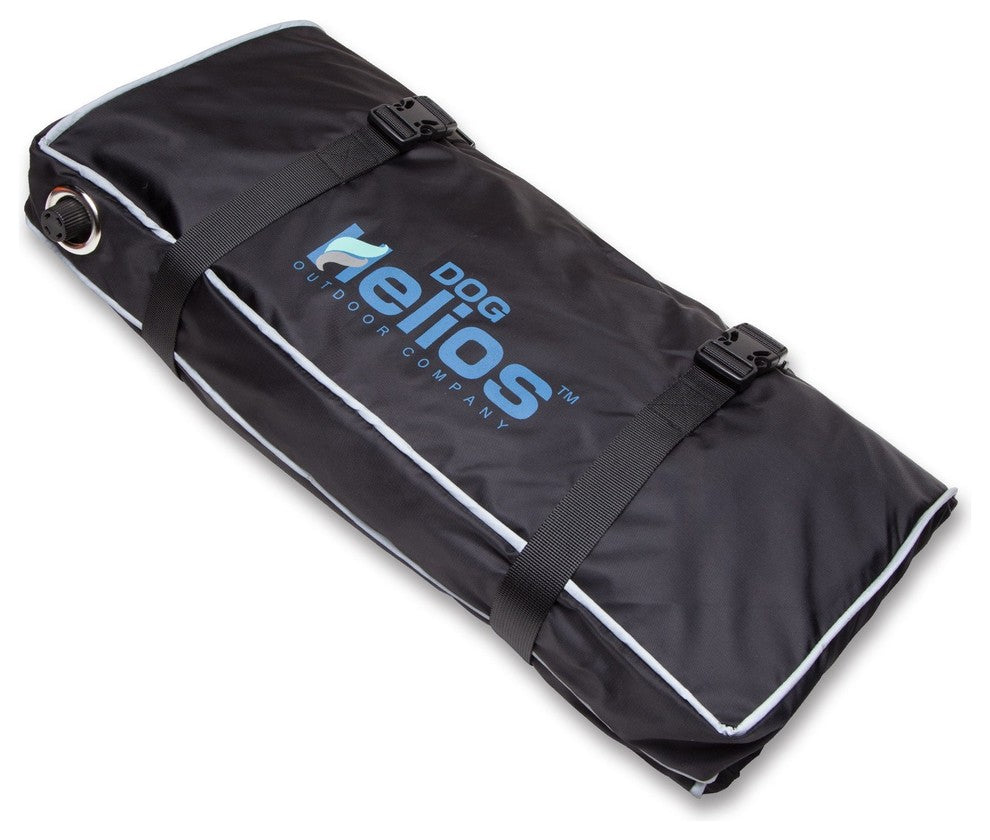 Dog Helios Aero-Inflatable Outdoor Waterproof Pet Bed Mat, Black, Small