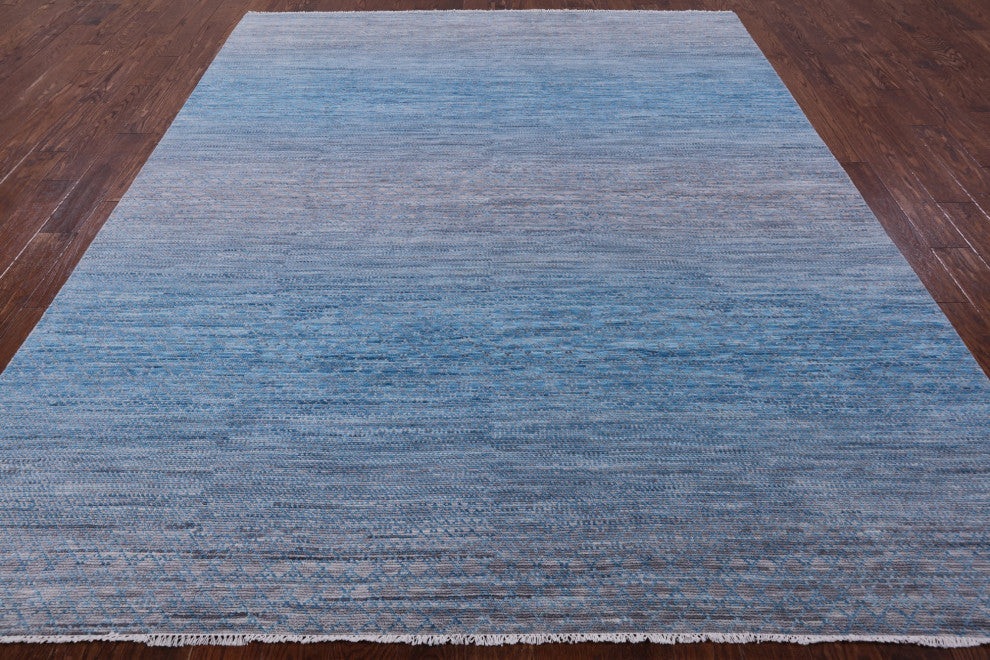 Hand Knotted Savannah Grass Wool Rug 8' 3" X 10' 1" - Q9211