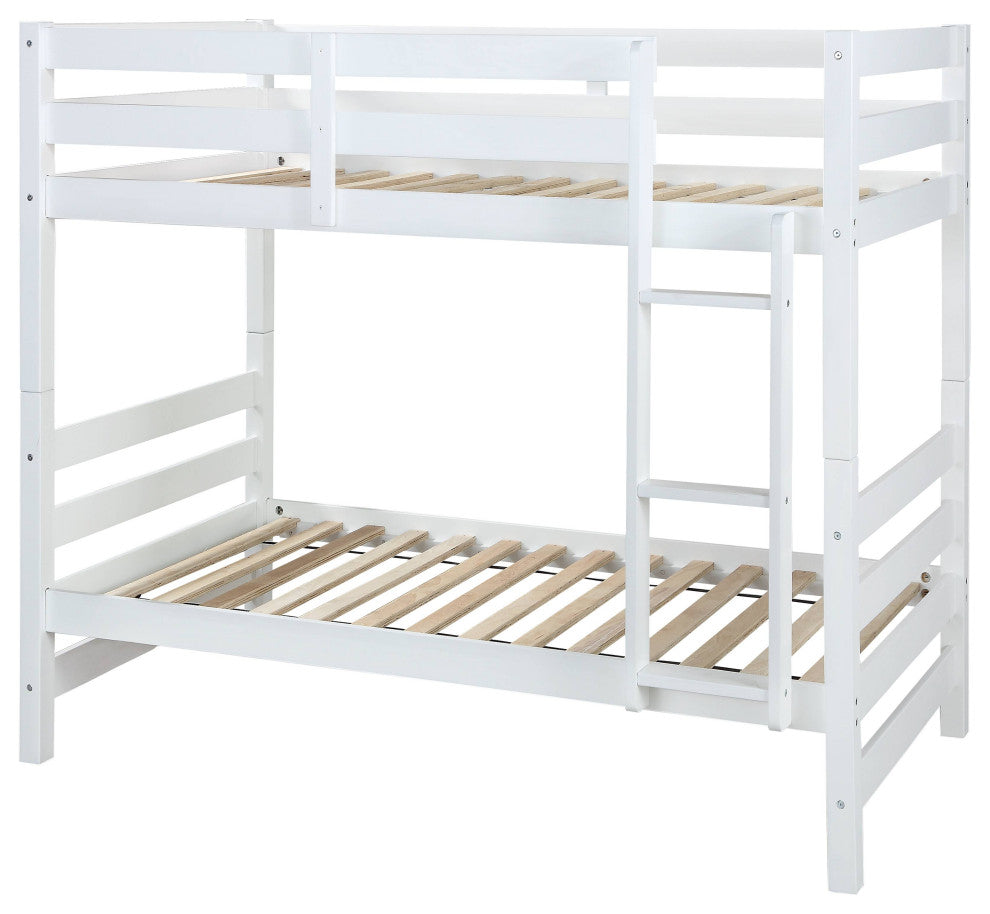 ACME Ronnie Twin/Twin Bunk Bed, White