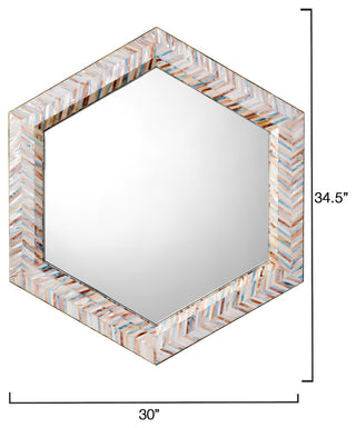 Academy Hexagon Mirror