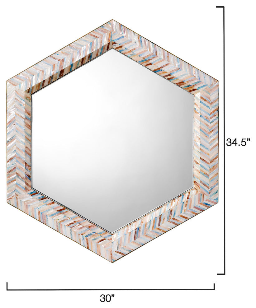 Academy Hexagon Mirror