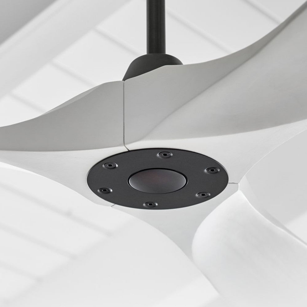 Maverick 3 Blade Outdoor Ceiling Fan Matte White Matte White 60.00 Matte White