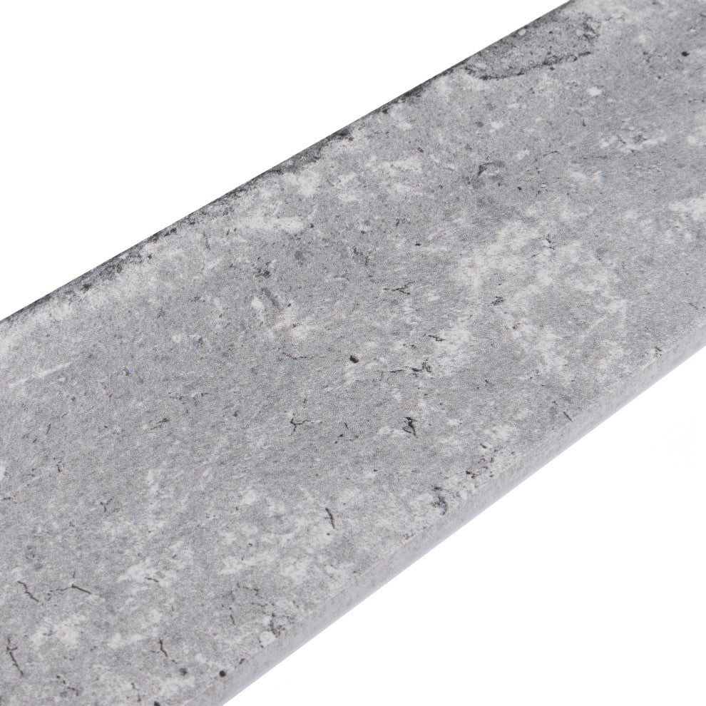 Brickyard Porcelain Floor and Wall Tile, White
