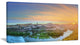 Hill over the Tagus River Spain, Landscape Canvas Art Print, 32"x16"