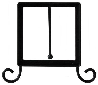 Wrought Iron Day-Of-The-Dead Tile Frame Holder