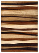 Home Dynamix Tribeca Jayden Area Rug 3 Piece Set, Abstract Brown