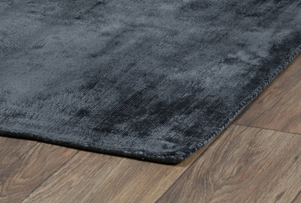 Classic Home Berlin Distressed Ink Blu Rug, 8'x10'