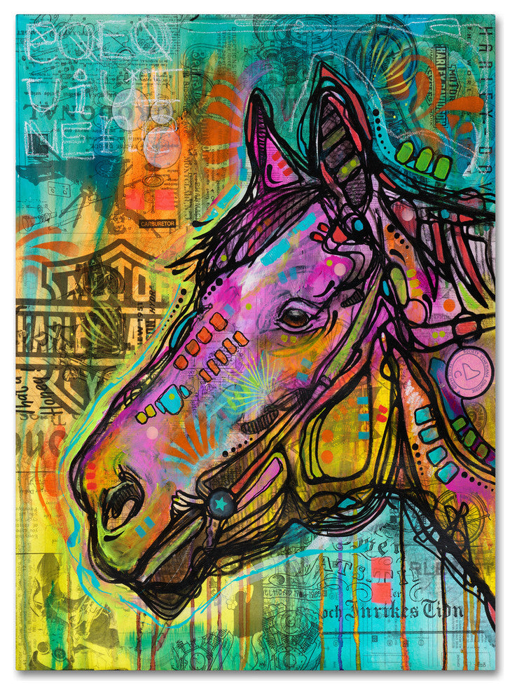 Dean Russo 'Horsepower' Canvas Art, 47x35