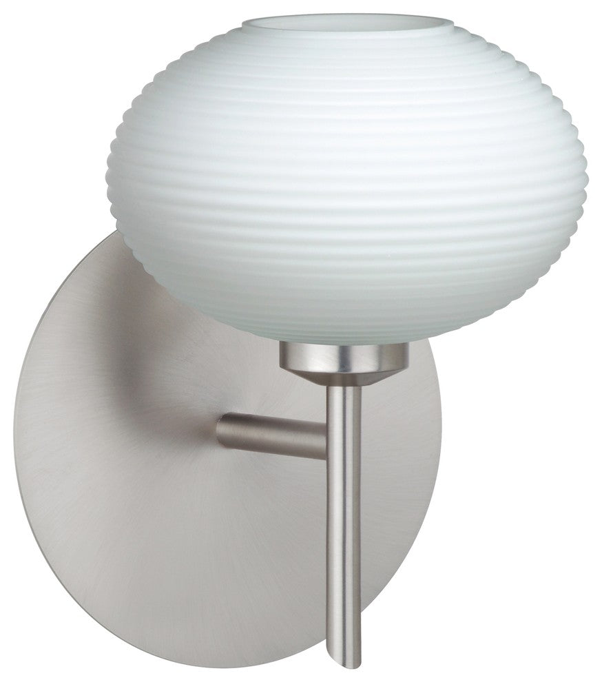 Lasso 1 Light Wall Lighting, Satin Nickel