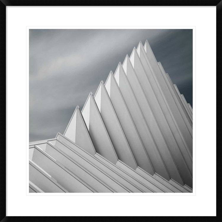 "Agtama" Framed Digital Print by Gilbert Claes, 30x30"