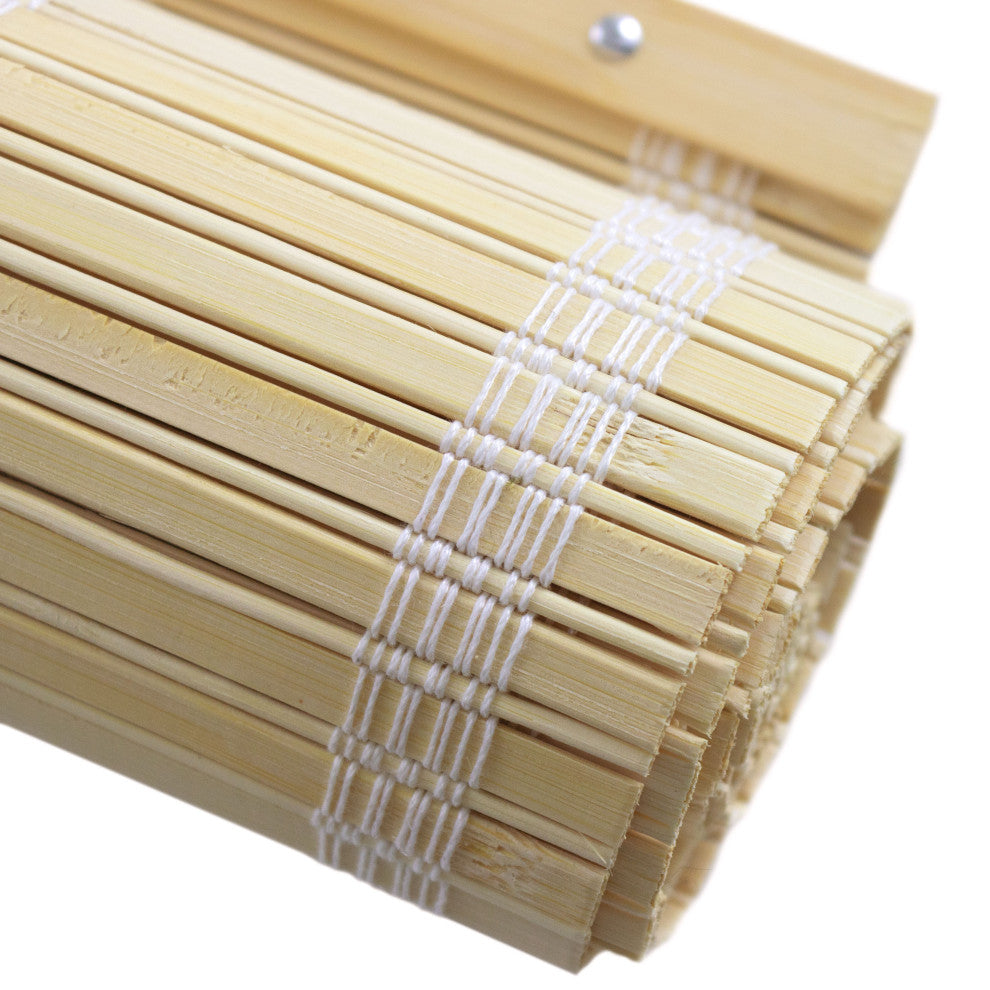 Bamboo Cordless Window Shade, Natural, 60" W
