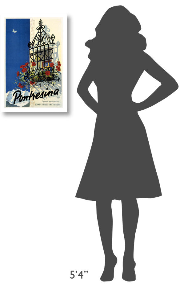 "Pontresina" Digital Paper Print by Martin Peikert, 16"x24"