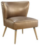 Amity Side Chair With Chrome Legs, Sizzle Copper