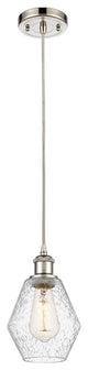 Innovations 516-1P-PN-G654-6-LED 1-Light Mini Pendant, Polished Nickel