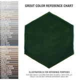 Viva Hex Antic Verde Ceramic Wall Tile, Green