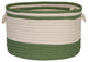Colonial Mills Basket Bar Harbour Basket Moss Green Round