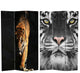 6' Tall Double Sided Tiger Room Divider