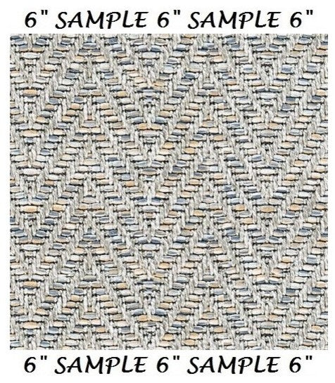 Couristan Tortola Indoor/Outdoor Accent Rugs - 50+ Custom Sizes, Ash, 1 Sample 6"x6"