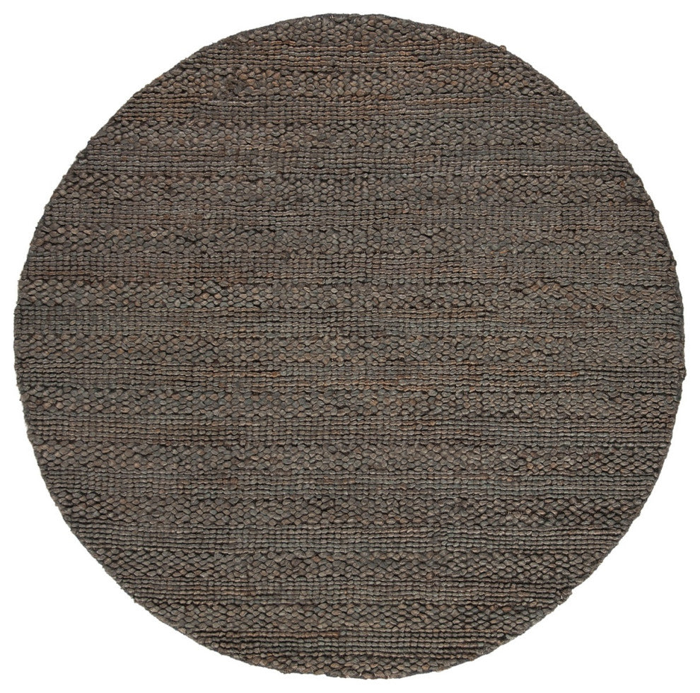 Safavieh Natural Fiber Nf212C  Rug, Charcoal, 2'3"x12'0" Runner