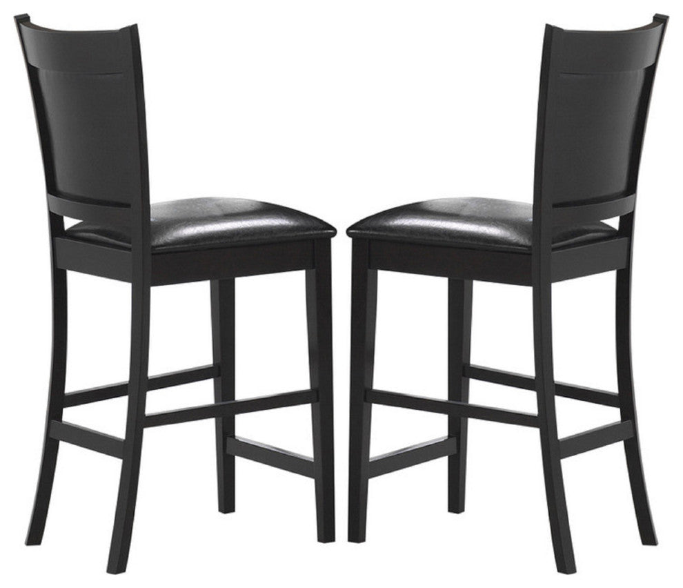 Coaster Jaden Counter Height Stool in Cappuccino (Set of 2)