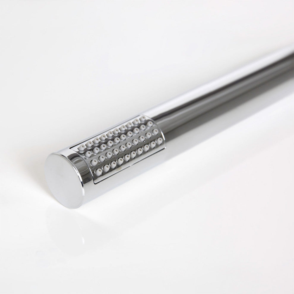 Fontana Sierra Round Ceiling Mount Ultra Thin Bathroom Shower Head Set