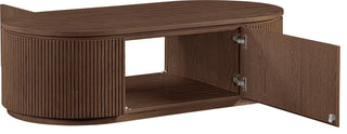 Moana Wood Storage Coffee Table, Brown, 52" W X 26" D