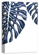 Tropical Indigo Leaves 16x24 Canvas Wall Art