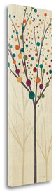 "Flying Colors Trees Light II" By Pela Err, Giclee Print on Gallery Wrap Canvas