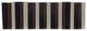 Onyx & Brown Linen Wrapped: Color By The Foot