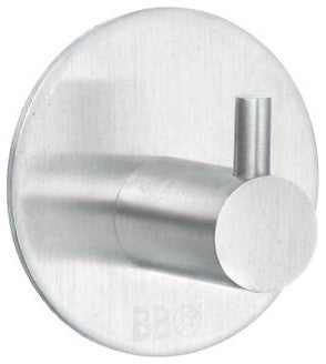 Decorative Hooks For The Home, Brushed Stainless Steel