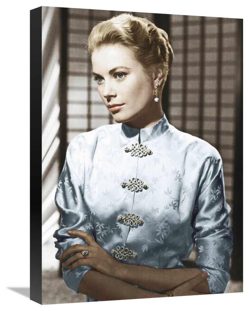 "Grace Kelly" Stretched Canvas Giclee by Hollywood Photo Archive, 16x22"